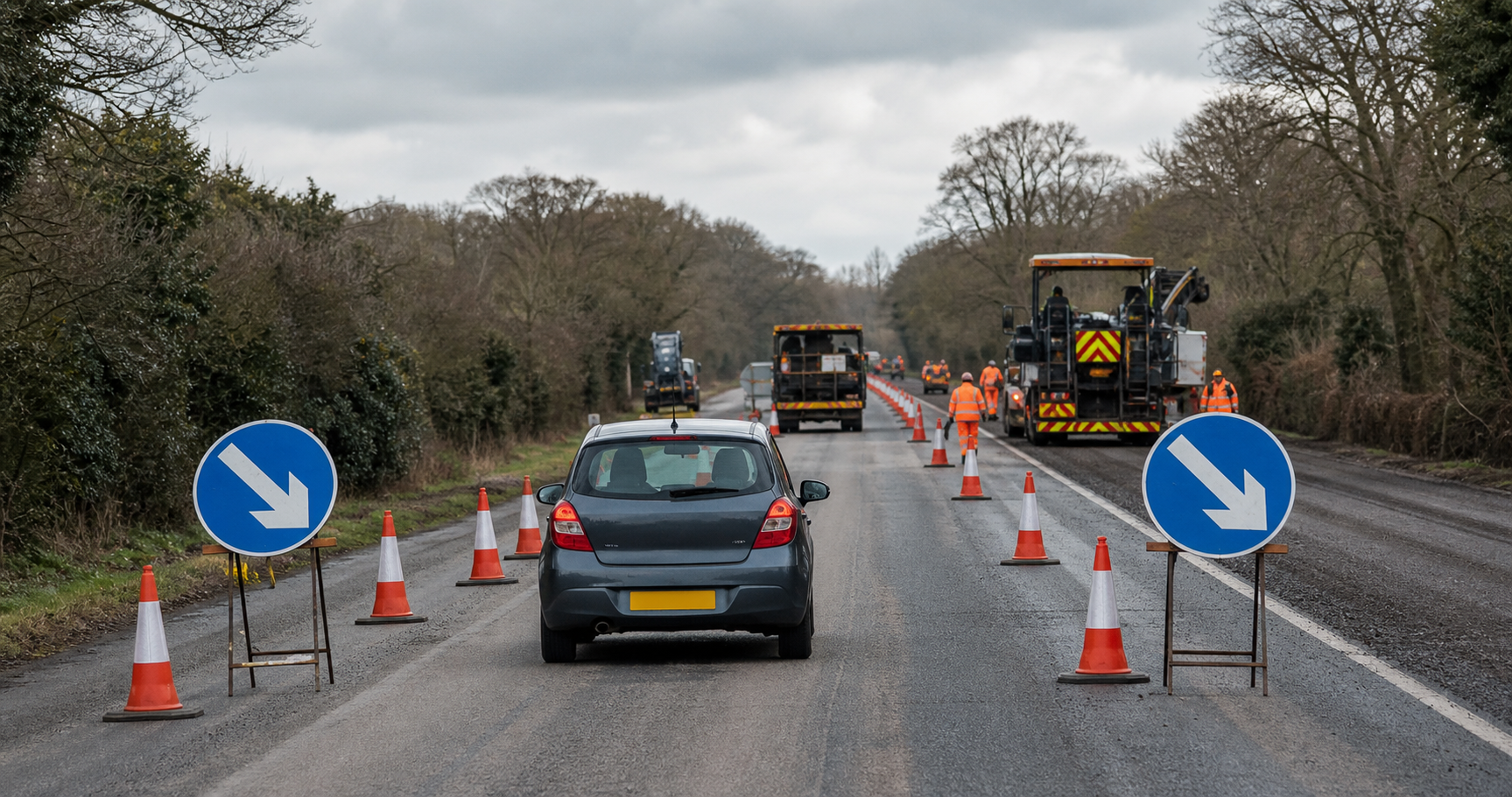 Illustration for Road Repairs Are Starting: A Guide for Corby Drivers