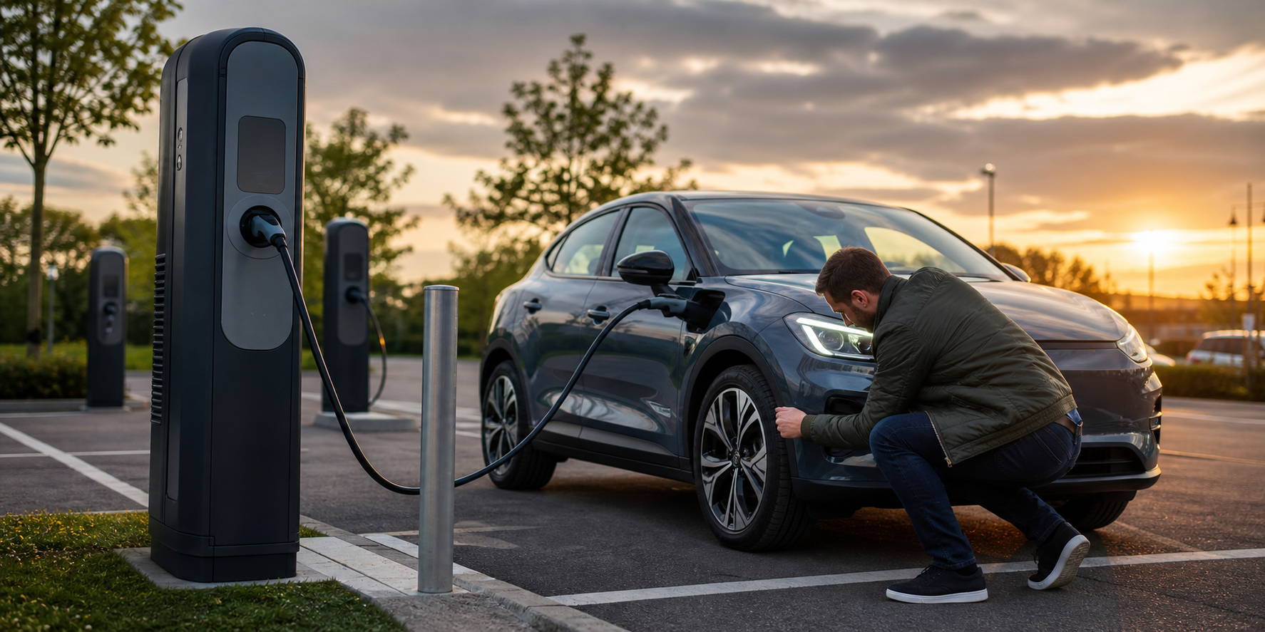Illustration for 1,500 New Chargepoints—and Four Tyres Still to Check